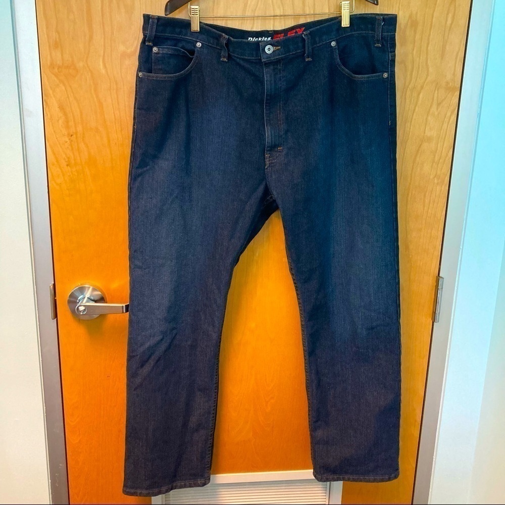 DICKIES FLEX Sz 16 Regular Dark  Wash Jeans